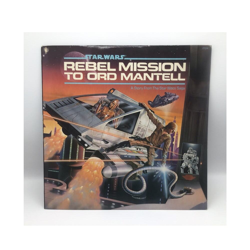 Star Wars Rebel Mission To Ord Mantell Vinyl LP 1983 Buena Vista